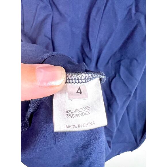 Designer RUTI Navy Nola Long Basic Tank Size 12 (Ruti Size 4) NWT - Picture 8 of 16